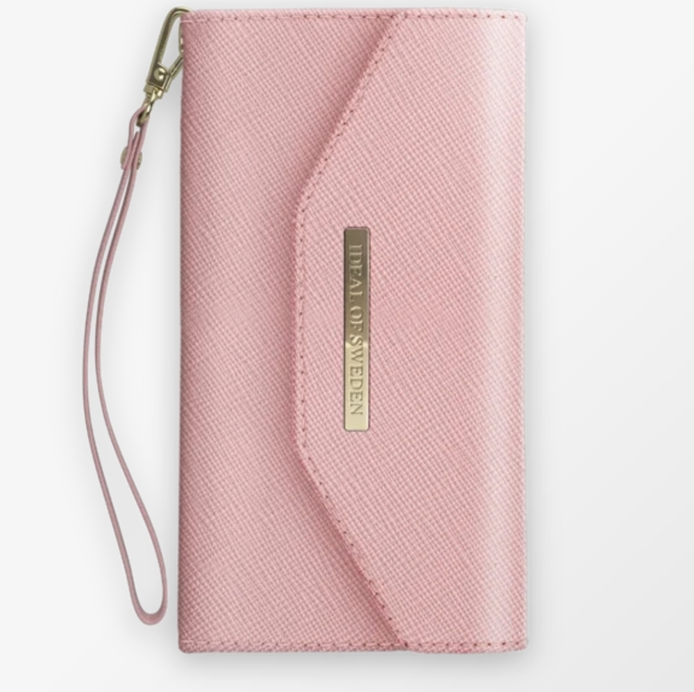IDeal of Sweden iphone Case, Pink Saffiano Leather